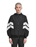 Urban Classics Damen Tb2664 Jacke, Blk/Wht, M EU