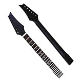 6 Saitige 24 Bund Ahorn Gitarre Mit Rotem Ton Und Gepunktetem Hals DIY Zubehör