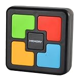 Harilla Tragbares elektronisches Memory-Spiel, Interaktionsspielzeug mit Lichtern und Geräuschen, Gehirn-Gedächtnis-Training, Motorik Spielzeug, Memory Lernspielzeug für Kleinkinder, Stil a