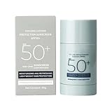 Sonnencreme Stick - Rollen Sie auf Sonnenschutz mit wasserfestem - 8 cm wasserdichtem Sonnenschutzstock | Alle hautscharenden, feuchtigkeitsspendenden, starken UV-Schutz für Hautpflege, tägliche Sport