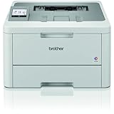Brother HL-L8230CDW Professioneller und kompakter Farb-LED-Drucker mit WLAN (30 Seiten/Min.) weiß/grau