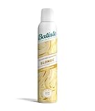Batiste Trockenshampoo Blond 200 ml, Dry Shampoo zum Auffrischen und Stylen der Haare, Haarpflege Spray für helles Haar, Ohne Rückstände, Ohne Ausspülen, Haarstyling mit Farbeffekt