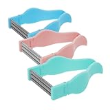 FIXOSHEE 3 Stück Gesichts Haarentferner Frühlingsepilierer Handheld Präziser Damenrasierer für Kinn und Oberlippe Sanfte Hautschonende Epilation Unterwegs Geeignet