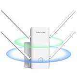 WAVLINK WLAN Verstärker AX3000 Steckdose für Zuhause deckt bis zu 2000sq.ft, WiFi 6 Reapter 4 * 5 dBi Antennen, Dual Band (5GHz/2.4GHz) Access Point mit Gigabit-Anschluss für Allen WLAN Router