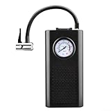 Hasaller Auto Luftpumpe Tragbarer Reifenfüller mit 5 Aufblasmodi für Autos, Motorräder, Fahrräder und Bälle, 7,4 V, Schwarz