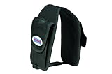 hünersdorff Satteltasche für Doppelkanister Profi 6+3L mit Platz für Werkzeug und Sicherheits-Einfüllsystemen, ideal für freies Arbeiten mit Motor-Kettensägen, aus Nylon, schwarz, 290g