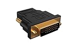 ICY BOX DVI auf HDMI Adapter - perfekt für Docking Stations (IB-DK2241AC), PCs & Monitore, Bidirektional DVI-D zu HDMI, bis 4K 60Hz, 60983