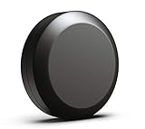 JCASE Stabile Stash Metall Dose I Luftdicht I Wasserdicht I ø55x23mm I UV Licht geschützte Box für Pillen, Kräuter und Gewürze (Black)
