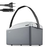 MEDION Kühlbox 2in1 Kühlen und Wärmen (16 Liter, mobile elektrische Auto Kühlbox, Thermo-elektrisch, Mini Kühlschrank, 2in1 Anschluss 230V & 12V, Tragegurt, für Urlaub, Camping und Reisen, MD13100)