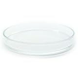 Futterschale aus Glas 80x11mm !6 Größen! für Aquarium & Terrarium  Garnelen, Schnecken, Welse... | Echtglas Futter Schale zum geziehlten füttern | KEIN Acryl/Plastik sondern Laborglas!