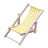 Strandstuhl - Klappliege zur Dekoration | Wohnzimmerstuhl Modell Stuhl Spielzeug für Zuhause Schreibtisch Garten Dekoration für Möbel