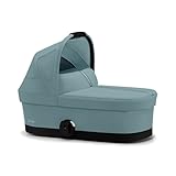 CYBEX Gold COT S Kinderwagenaufsatz, Ab Geburt bis ca. 6 Monate (max. 9 kg), Für CYBEX AVI Spin und Eezy S Twist +2, Stormy Blue