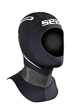 Seac Tekno, Kofhaube für Neopren-Tauchanzüge, 5mm stark, mit Entlüftungslöchern, für Damen und Herren