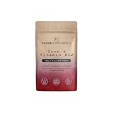 FS Eisen mit B12 | Eisen Hochdosiert mit Vitamin B12 | 240 Tabletten – 14mg Iron Supplement & 2,5µg-B12 pro Portion | Eisenbisglycinat | Gentechnik-, gluten, allergenfrei | Hergestellt in GB