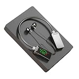 Gungtj Live Streaming Kopfhörer, Hals Sound Karte Kopfhörer, Tragbare Kopfhörer mit LED Anzeige, Stilvolle Sport Ohrhörer, Outdoor Indoor Kopfhörer, Wireless Nackenband Kopfhörer