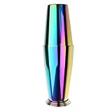 Cocktail Shaker 2-teiliges Set Professioneller Barkeeper Edelstahl Golden Und Bunt Golden Bunt Edelstahl Spülmaschinenfest
