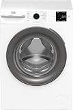 Beko Waschvollautomat BM3WFU4941W1, 9 kg, Frontlader, Restzeitanzeige, 1400 U/min, SteamCure Dampffunktion, allergikergeeignet, Weiß