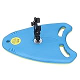 Schwimm-Kickboard, Telefonhalter, Schwimm-Kickboard, rutschfest, Faltbar, Verstellbar, für Panoramakameras (Blue)