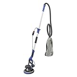 HuKaiL Trockenbauschleifer, 800-1800RPM 6-Gang Schleifmaschine Trockenbau Wandschleifer 1.2-2.2m Einstellbaremit mit 255mm Scheibe, LED-Schleife, Schleifmaschine mit Absaugung, Saphirblau
