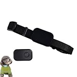 Feizikaw Katzen-Tracker-Halsband ohne monatliche Gebühren | Präzise Lokalisierung für Ihre Katze – Für jedes Halsband geeignet (Schwarz, 1 Stück)