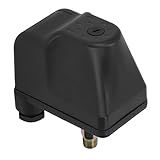 Wasserpumpendruckregelschalter Hochleistungs IP44 Automatischer Controller 110 V 230 V für Selbstprimingstrahlgarten Klares Wasserpumpen Plastikmetall