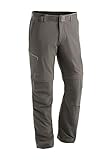 Maier Sports Tajo 2, Herren Wanderhose, Wasserabweisende Outdoorhose für Trekking und Hiking, Praktische Zipp-off-Funktion, PFC-frei, mSTRETCH pro 4 & Dryprotec, Braun, 50 (W33/L32)