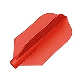 8 Flight Rote Slim Pro Dart Flights für Dartpfeile