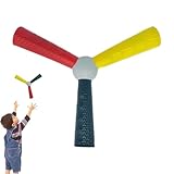 Reactive Trainer - Tri Color Speed Agility Stick | Catch Sports Reaction Tool | Soft Safe Reflex Trainer with Flexible Three Color Design | Brain Training Stick for Focus, Skills & Coordination