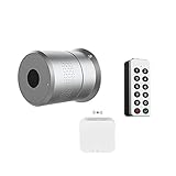 GMUME Intelligenter Türgriff TUYA Smart Lock TTLock M531 Fingerabdruck-Home-Fernbedienung Wireless Original Zylinder Cut Key/Remove Switch SPANIEN(Gatway Keyboard,TTlock Version)