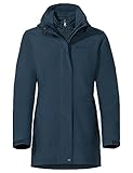 VAUDE Damen Women's Idris 3in1 Parka Iii Doppeljacke, Dark Sea, 44 EU