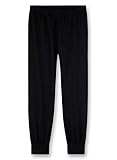 Sanetta Jungen Schlafanzughose Pants, Schwarz (super Black 10015) 140