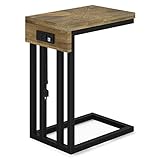 SIMPLIHOME Hayward Beistelltisch, Metall, Natürlich, 19 inch