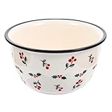Weihnachten Keramikschalen Rentier Müslischalen Suppenschüssel Eiscreme Dessertschale Abendessen Schüssel Servierschalen for Weihnachten Urlaub Party Zuhause Tischdekoration 4,5 Zoll ( Color : Assorte