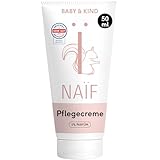 Naïf - Pflegecreme - für Baby & Kind - Inhaltsstoffe auf natürlicher Basis - Gesichtscreme Kinder & Babys - Creme mit 0% Parfüm ohne Zusatzstoffe - Babypflege - Babycreme - Pflege Neugeborene - 50ml