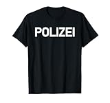 Polizei Deutsche Polizei Deutschland Halloween Kostüm Tee T-Shirt