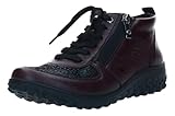 Rieker Damen 59541 Schnürstiefel, Rot, 43 EU