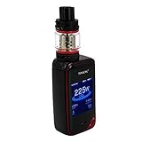 SMOK X-Priv Kit 225 Watt, mit TFV12 P Tank 8 ml, e-Zigarette, black red