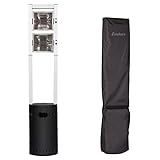 Enders Heizstrahler Terrasse Ecoline Pure - inkl. Wetterschutzhülle - Gasheizstrahler mit effizienter 4 kW ECO Brenner-Technologie - Terrassenheizstrahler für Garten - Gasheizer Wintergarten - Heater