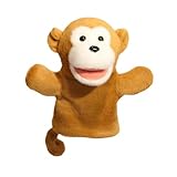 harayaa Handpuppe Storytelling Puppen Stofftier Spielzeug Interaktive Puppe für den Unterricht, AFFE