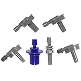 IMIKEYA 6 Stück Ersatzteil Blutdruckmessgerät Zubehör mit Armbandverbindern Graue Adapter für Elektronische Verschiedene Anschlussgrößen Einfache Montage