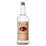 Tito's Handmade Handmade Vodka 40% vol., 6-fach destilierter Wodka aus 100% Mais, Vodkamarke Nr. 1 in den USA (1 x 0.7 l)