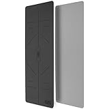 RE:SPORT Yogamatte Phthalatfrei | Gymnastikmatte rutschfest | Fitnessmatte schadstofffrei | Trainingsmatte mit Tragegurt 183 x 61 x 0,6 cm