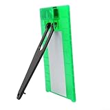 Magnetische Zielkartenplatte für grüne und rote Linienlaser mit Ständer für den Innen- und Außenbereich, 11,5 cm x 7,4 cm (4,53 x 2,91 Zoll), Grün