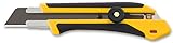 Japan Profi Cuttermesser 25mm mit Feststellrad | Made in JAPAN | Olfa 50463 | Premium Klinge extra scharf | Fabelhaft Sonderedition