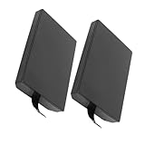 Keenso 360 Slim Langable Console Interne Festplattengehäuse für 2pcs Ersatz -HDD -Hülle Shell für Spieler