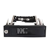 Muuookka Hot Swap Mobile Rack für 3,5--SSDs HDD Interner Schublade 5,25 Interner HDD-Adapter