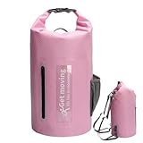 Wasserdichte Kajak-Trockentasche - 20L Angeltasche - Outdoor Sport Rucksack,Für Kajakfahrer Bootsfahrer Schwimmer Angler Rafter Surfer Reisende Wanderer Wassersport Strandausflüge Bootfahren