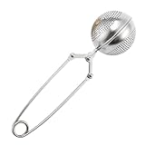 Teezangen Aus Rostfreiem Edelstahl,Teesieb Für Losen Tee, Feinmaschige Siebzange Teesieb Edelstahl, Teeei Für Tasse, Teesieb Für Teeliebhaber