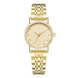 CIVO Damen Uhr Gold Armbanduhr: Edelstahl Analog Damenuhr - Wasserdicht Quartz Uhren für Frauen