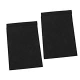 Mobestech 2 Stück Akustikschaumstoff Lautsprecher Isolationspads Schallabsorber Schalldämmung Monitor Isolierung für Subwoofer und Audioequipment
